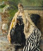 Akseli Gallen-Kallela Parisienne. oil